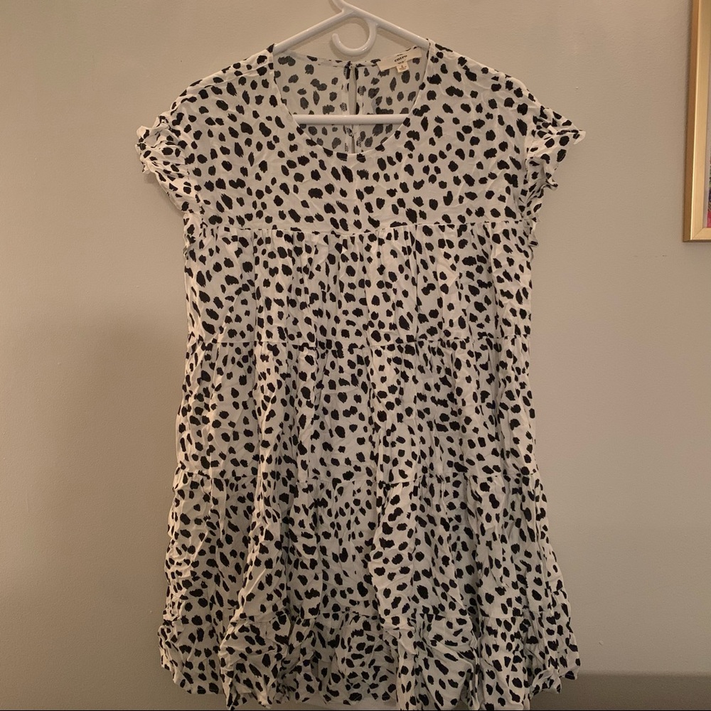 NWT Black & White Mini Dress